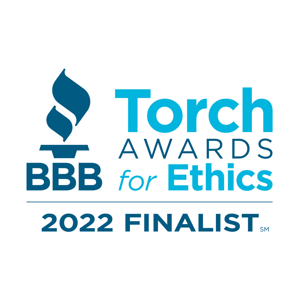 Photo of BBB Torch Award for Ethics Runner-Up